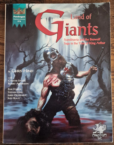 Rpg book for pendragon - rpg, of
